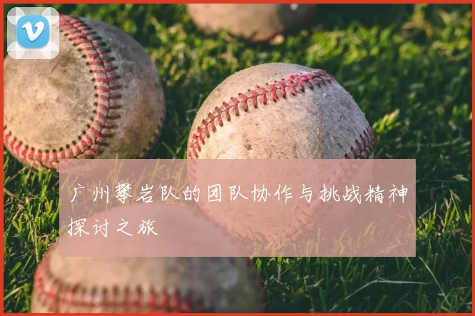 广州攀岩队的团队协作与挑战精神探讨之旅
